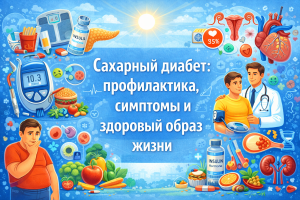 Сахарный диабет: профилактика, симптомы и здоровый образ жизни